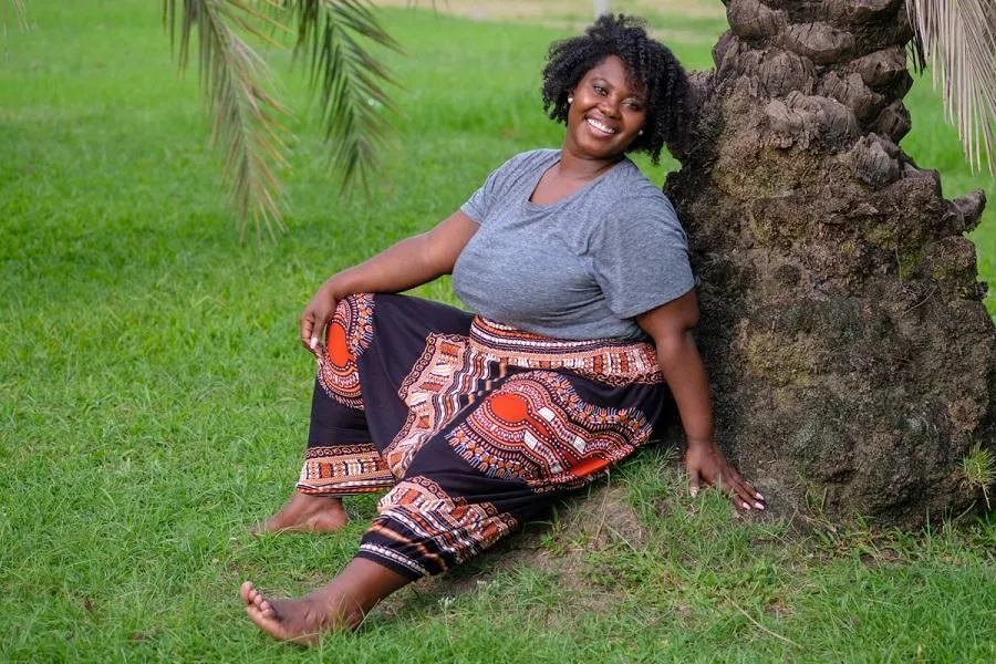 Plus Size Black Thai Hippie Pants