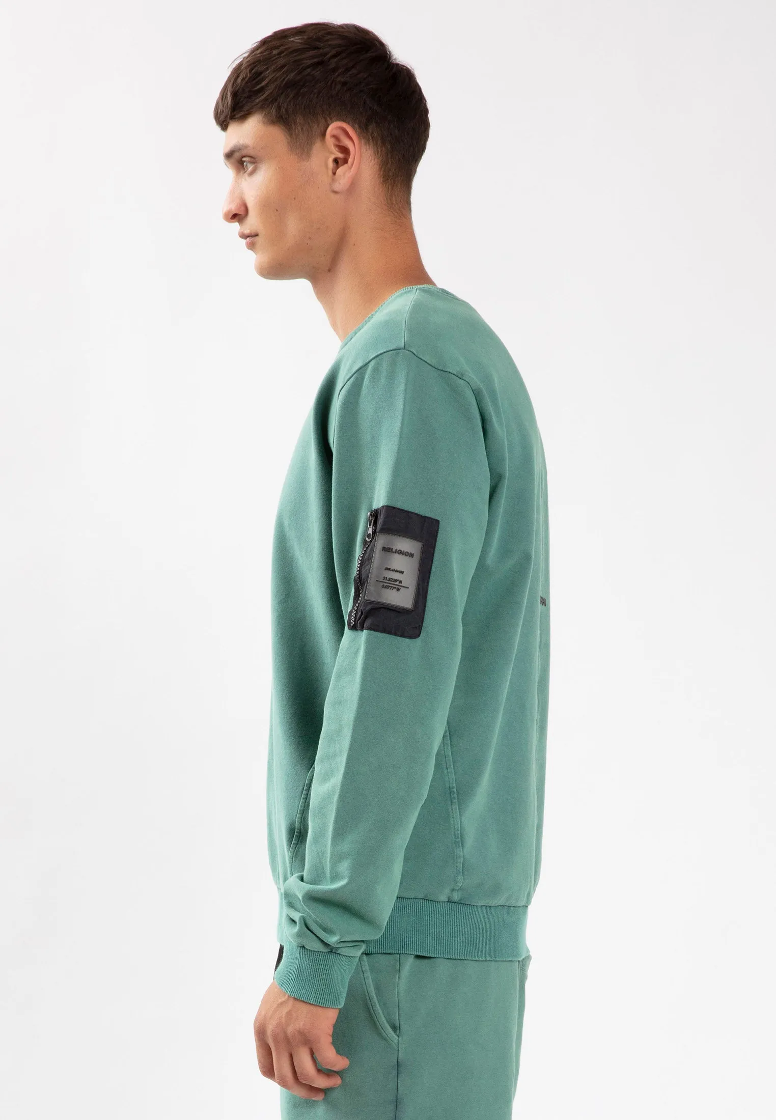 RECRUIT SWEAT WASHED PINE