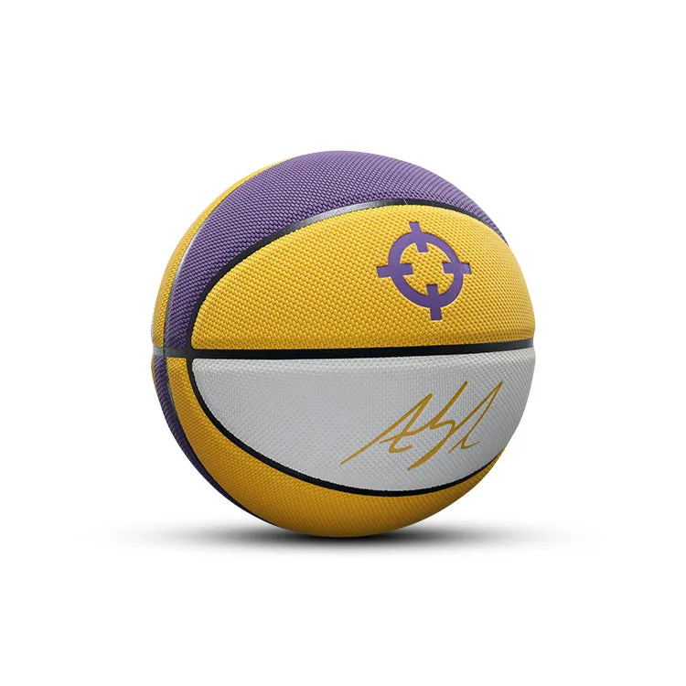 Rigorer Austin Reaves  PU Basketball 'Purple/Yellow/White' [Z123320110-7]