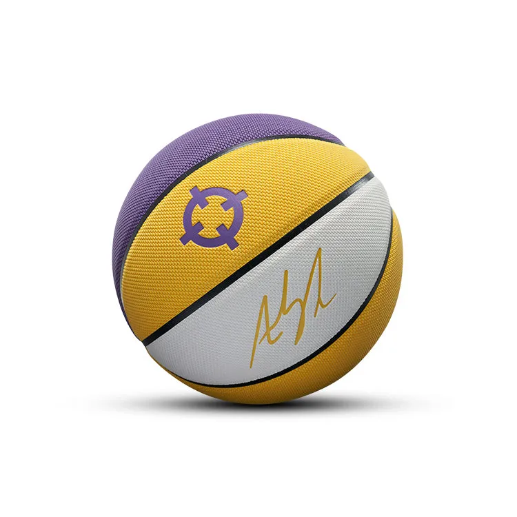 Rigorer Austin Reaves  PU Basketball 'Purple/Yellow/White' [Z123320110-7]