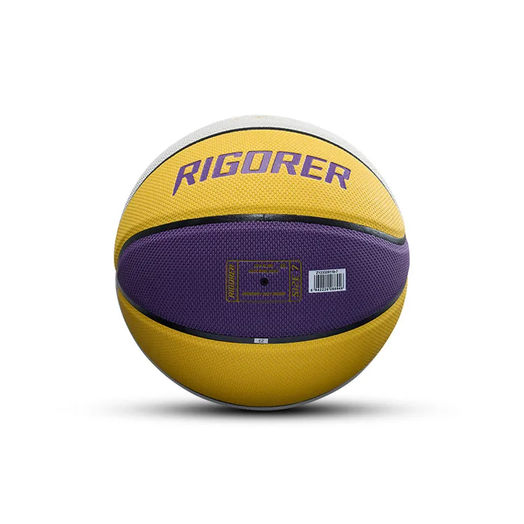 Rigorer Austin Reaves  PU Basketball 'Purple/Yellow/White' [Z123320110-7]