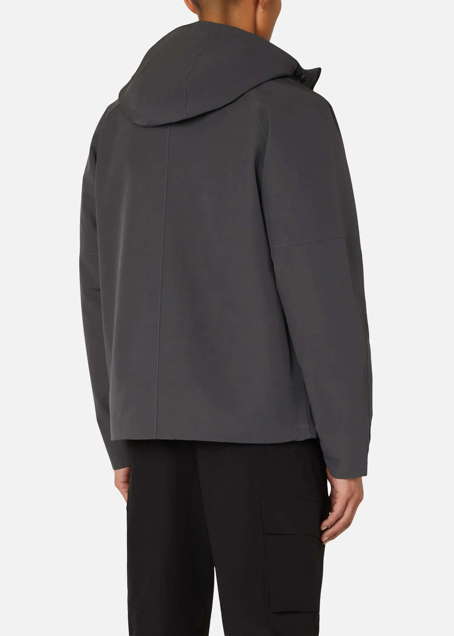 SEAM SEALED ANORAK DARK GREY