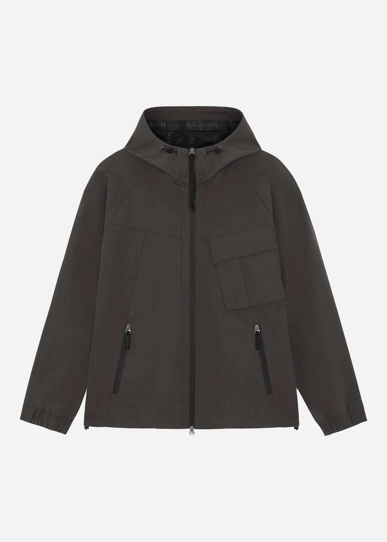 SEAM SEALED ANORAK DARK GREY