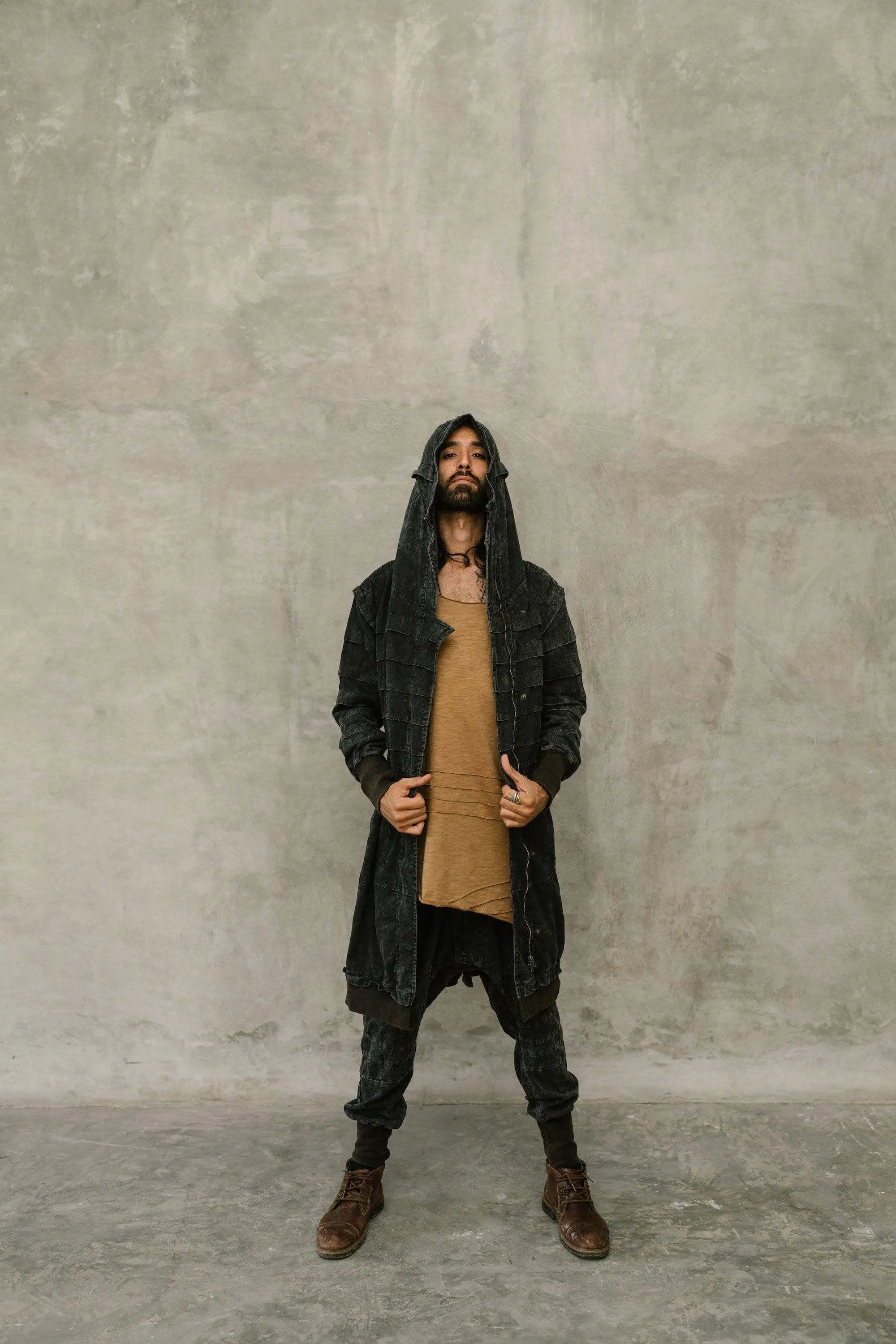 SISU Pants - Drop Crotch Jogger Denim Pants