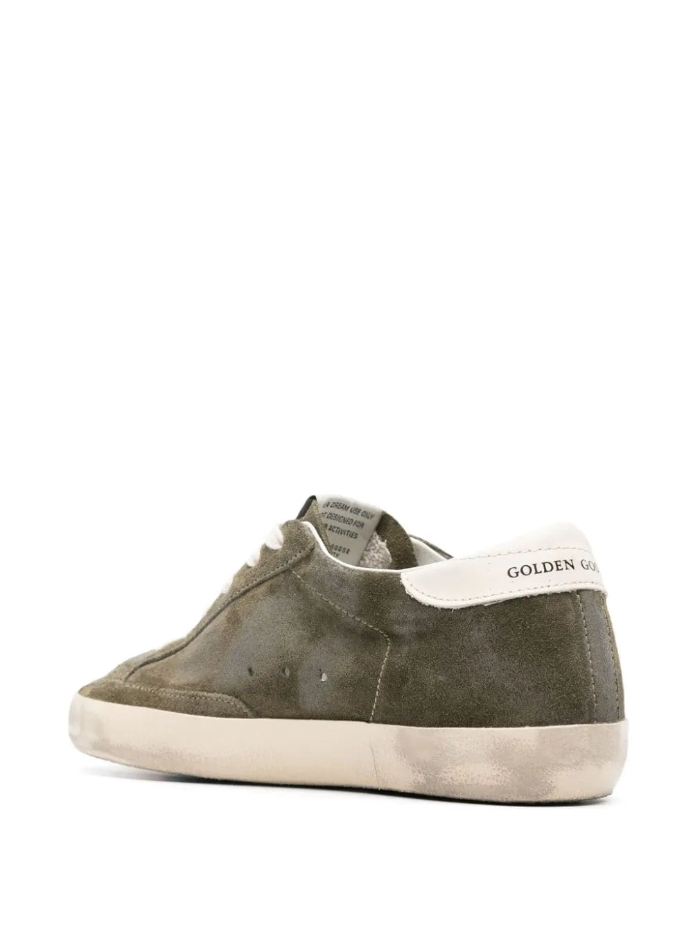 Super-Star Suede in Olive Night/Cream