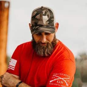 Texas Camo Mesh Hat
