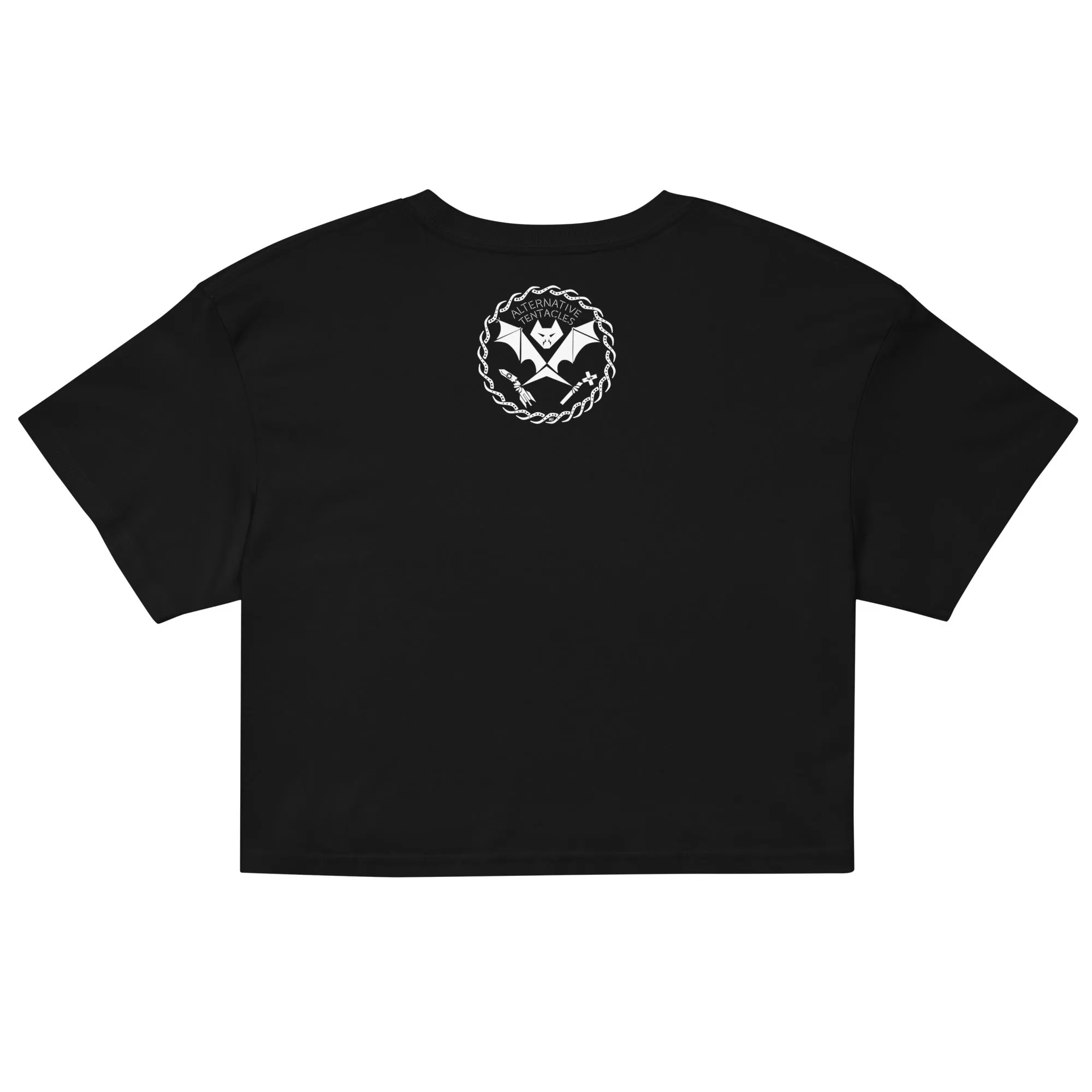 THE DARTS "Snake Oil Tour" Black Crop Top