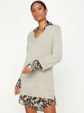 The Looker Layered V-Neck Dress