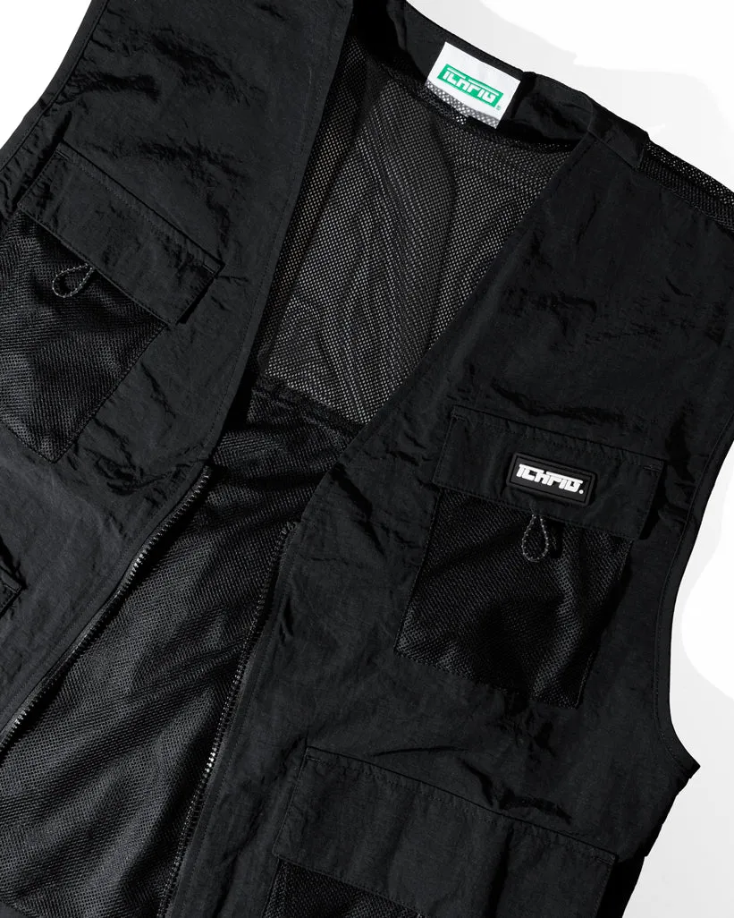 Utility Mesh Vest - Echo Black