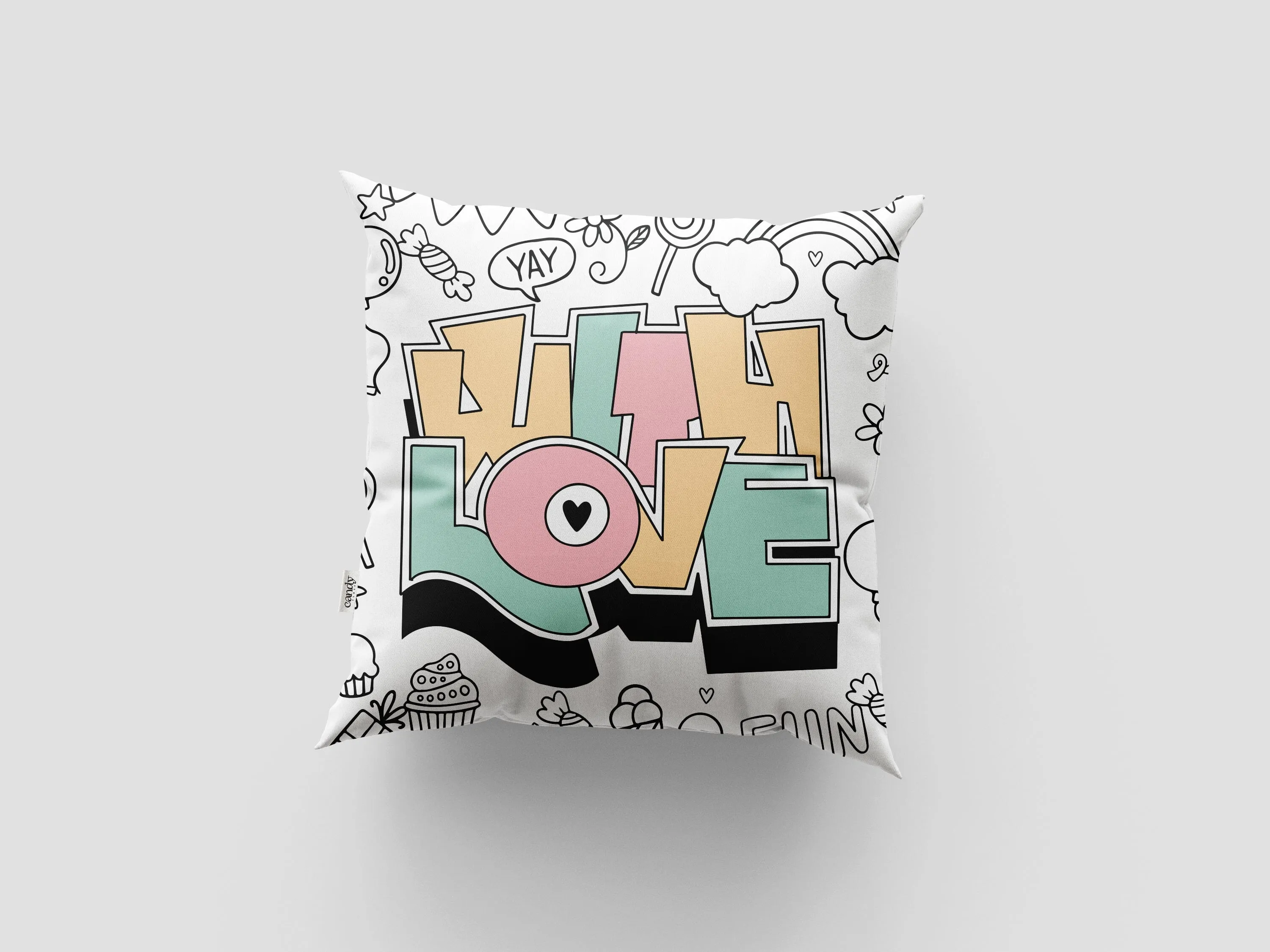 'With Love' Cushion