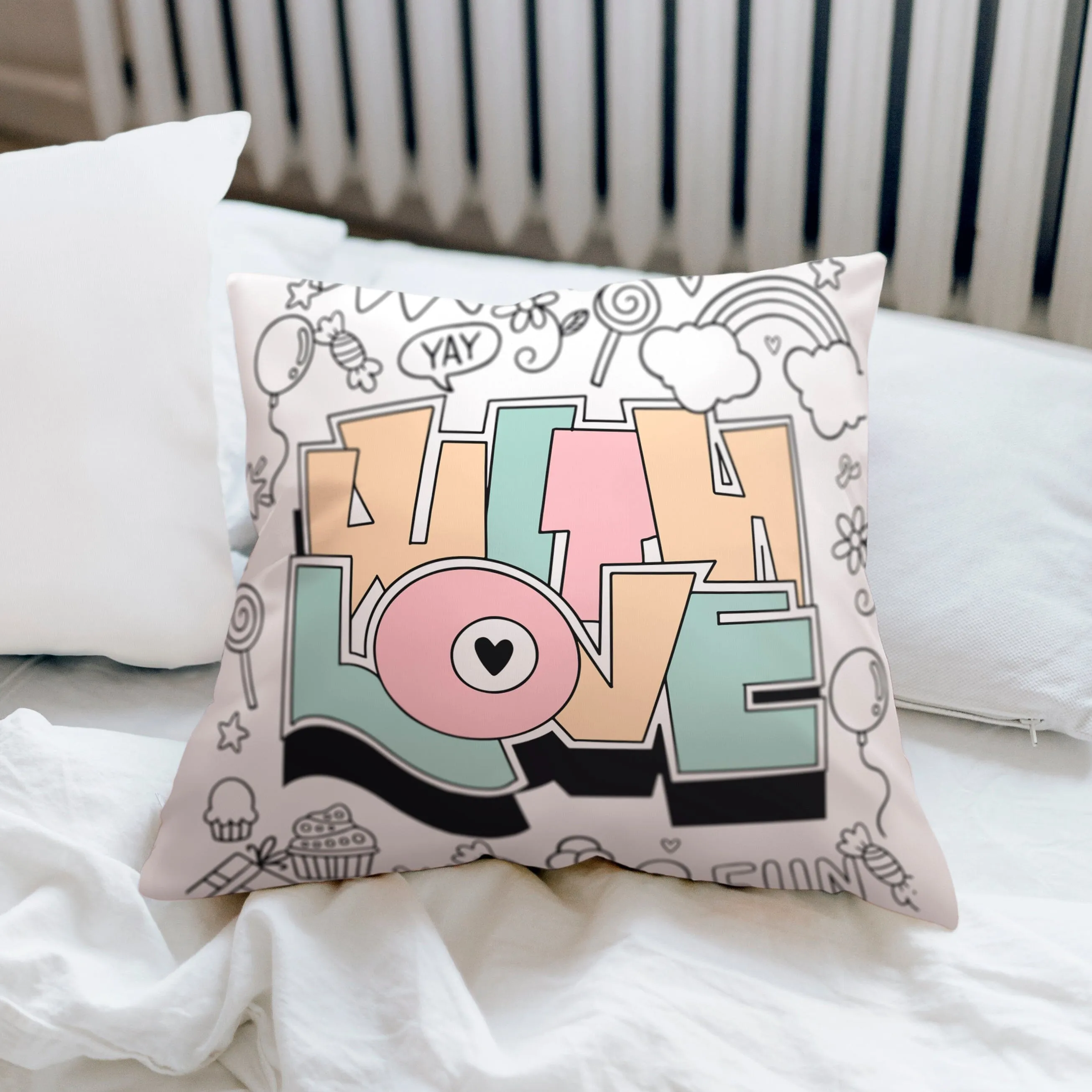 'With Love' Cushion